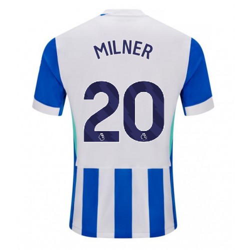 Brighton James Milner #20 Hemmatröja 2025-26 Kortärmad